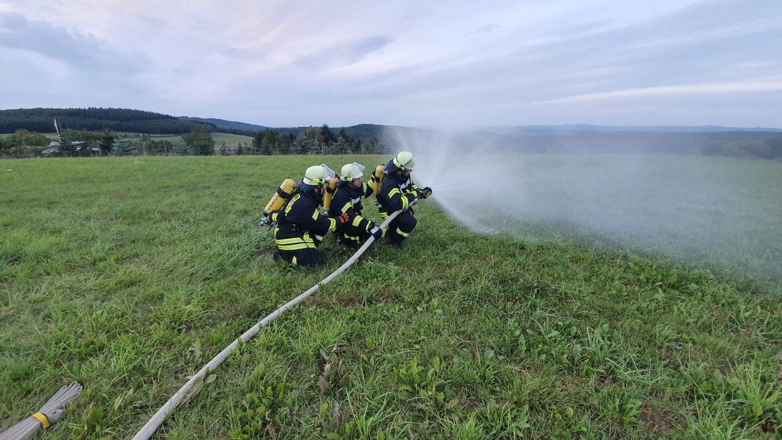 Übung im Feld