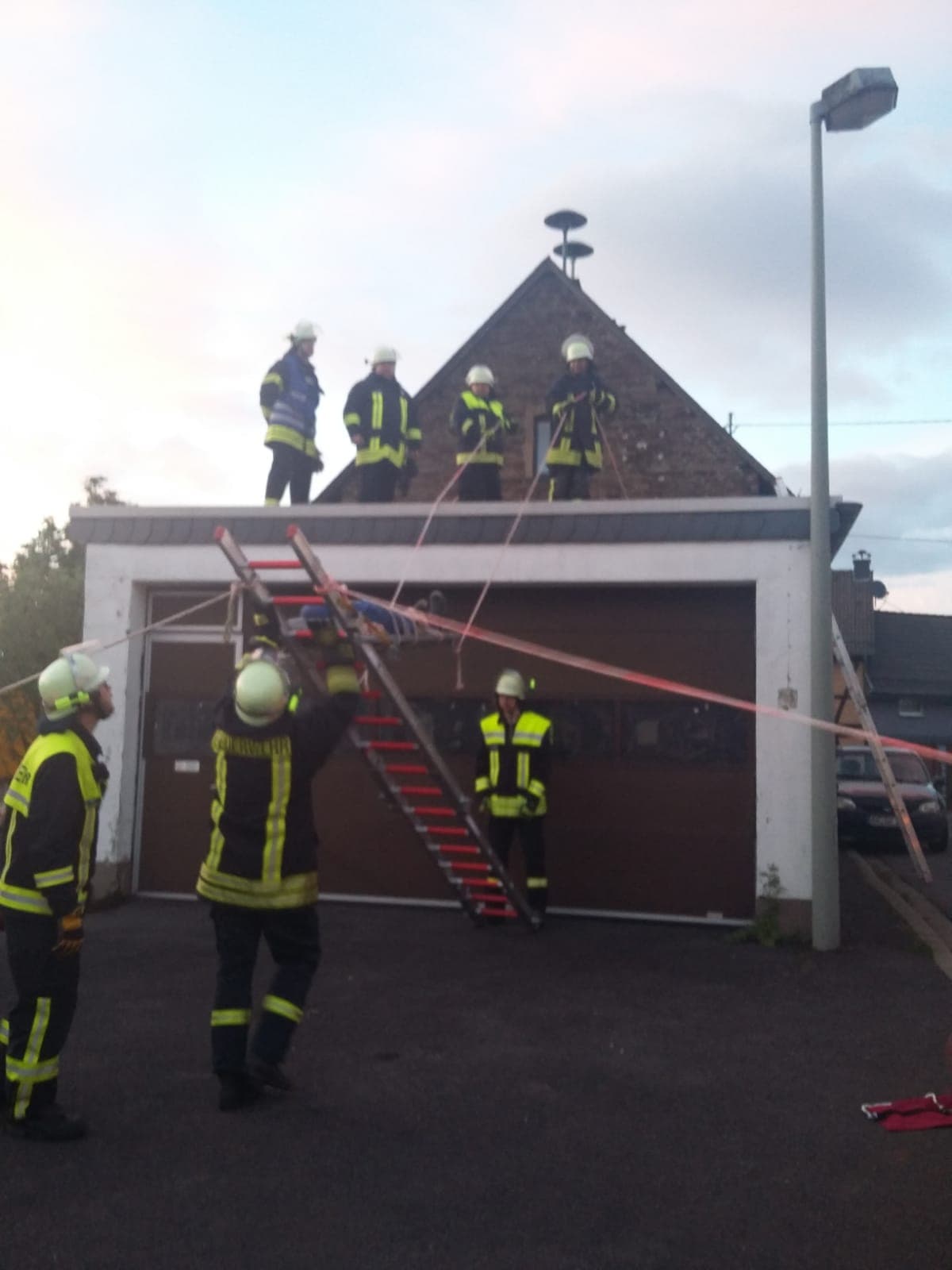 Team der Feuerwehr Ramersbach