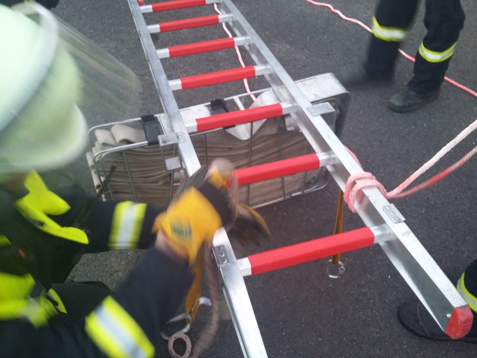 Übung Feuerwehr Ramersbach